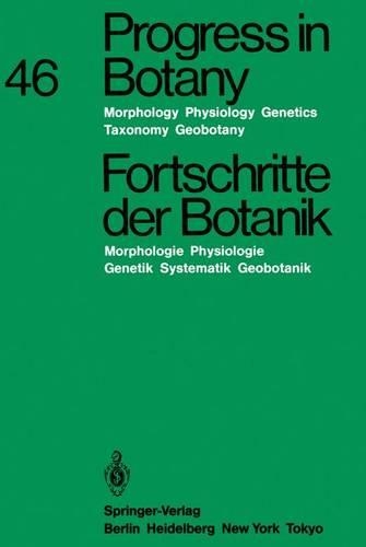 Progress in Botany / Fortschritte Der Botanik