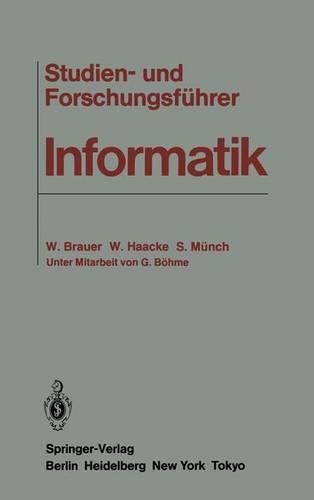 Studien- Und Forschungsfuhrer Informatik