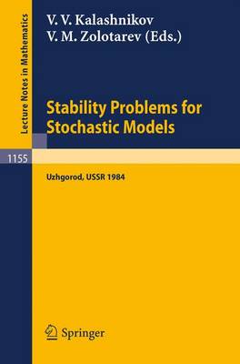Stability Problems for Stochastic Models