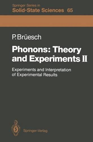 Phonons: Theory and Experiments