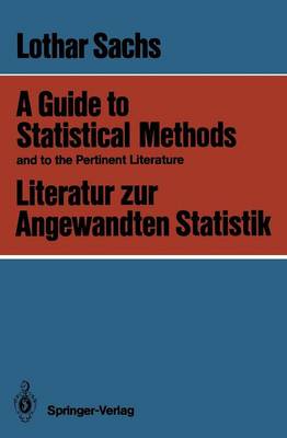 A Guide to Statistical Methods and to the Pertinent Literature / Literatur zur Angewandten Statistik