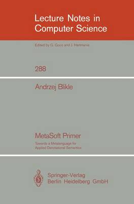 MetaSoft Primer