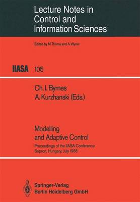 Modelling and Adaptive Control