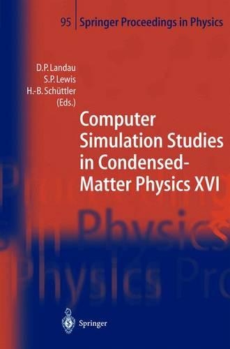 Computer Simulation Studies in Condensed-Matter Physics