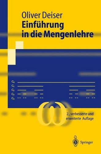 Einfa1/4hrung in Die Mengenlehre