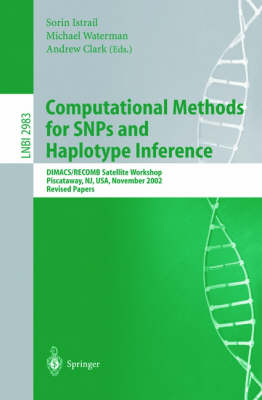 Computational Methods for SNPs and Haplotype Inference