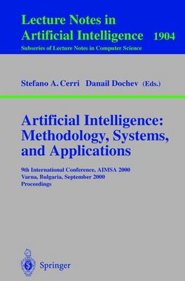 Artificial Intelligence: Methodology, Systems, and Applications