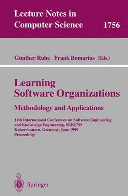 Learning Software Organizations: Methodology and Applications
