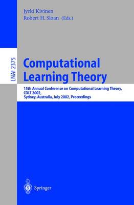 Computational Learning Theory
