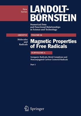 Inorganic Radicals, Metal Complexes and Nonconjugated Carbon Centered Radicals
