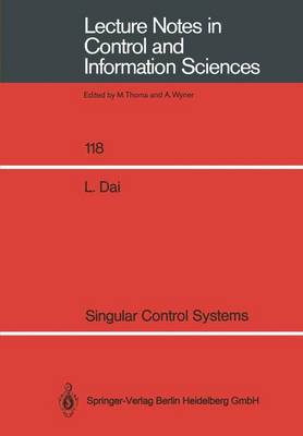 Singular Control Systems