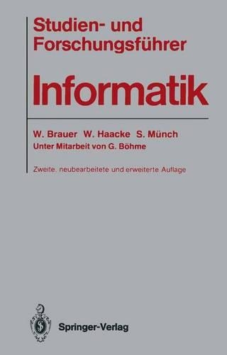 Studien- Und Forschungsfuhrer Informatik