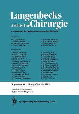 Verhandlungen der Deutschen Gesellschaft für Chirurgie