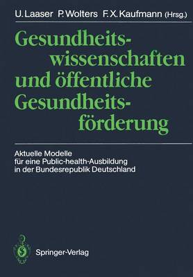 Gesundheitswissenschaften und öffentliche Gesundheitsförderung
