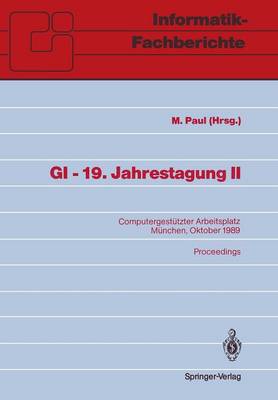GI — 19. Jahrestagung II
