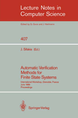 Automatic Verification Methods for Finite State Systems