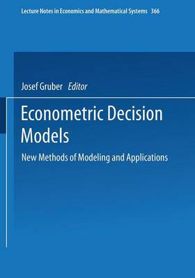 Econometric Decision Models