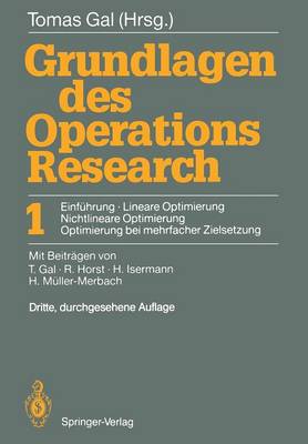 Grundlagen des Operations Research