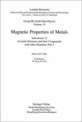 Actinide Elements and their Compounds with other Elements.