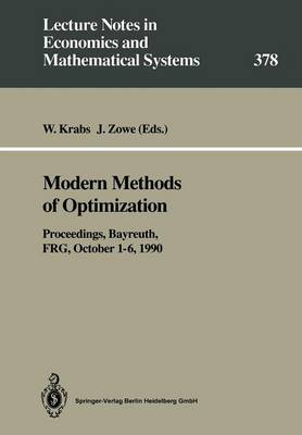 Modern Methods of Optimization