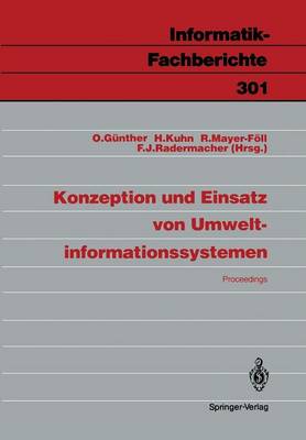 Konzeption und Einsatz von Umweltinformationssystemen