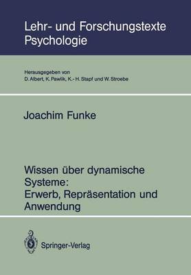 Wissen über dynamische Systeme: Erwerb, Repräsentation und Anwendung