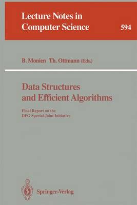 Data Structures and Efficient Algorithms