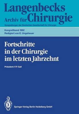 Fortschritte in der Chirurgie im letzten Jahrzehnt
