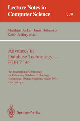 Advances in Database Technology - EDBT '94