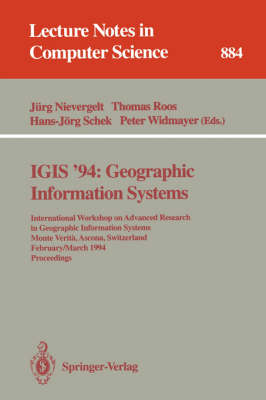 IGIS '94: Geographic Information Systems