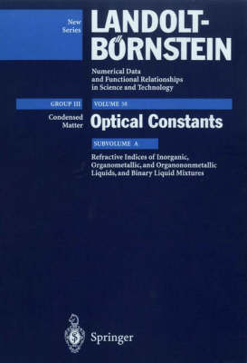Refractive Indices of Inorganic, Organometallic, and Organononmetallic Liquids, and Binary Liquid Mixtures