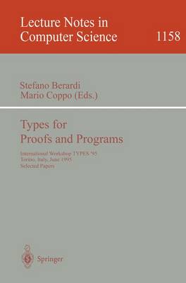 Types for Proofs and Programs