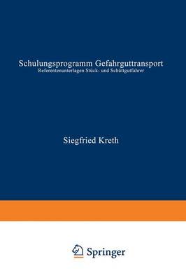 Schulungsprogramm Gefahrguttransport