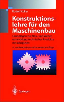 Konstruktionslehre Fur Den Maschinenbau