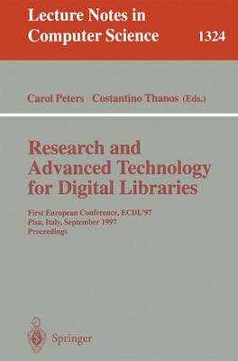 Research and Advanced Technology for Digital Libraries