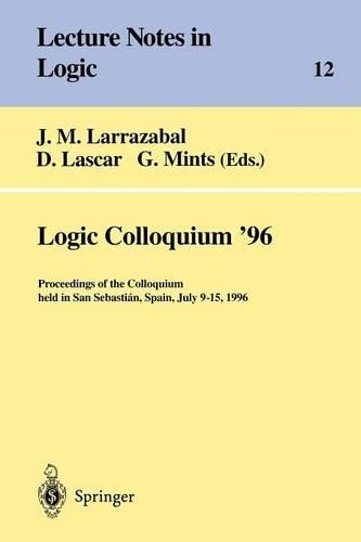 Logic Colloquium '96