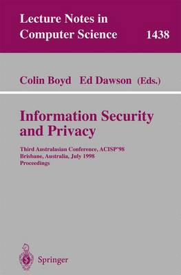 Information Security and Privacy