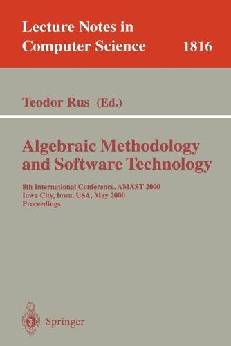 Algebraic Methodology and Software Technology
