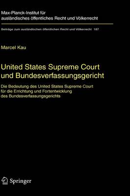 United States Supreme Court und Bundesverfassungsgericht