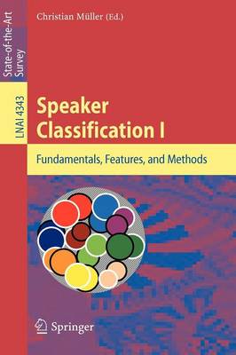 Speaker Classification I