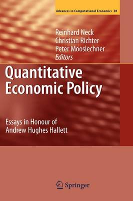 Quantitative Economic Policy