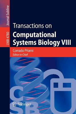 Transactions on Computational Systems Biology VIII