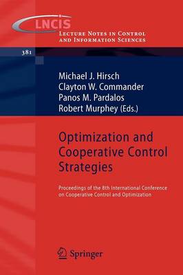 Optimization and Cooperative Control Strategies