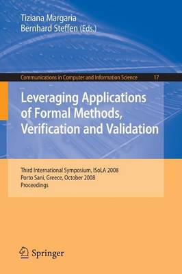 Leveraging Applications of Formal Methods, Verification and Validation
