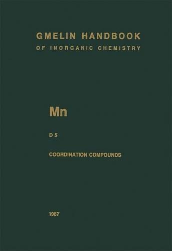 Gmelin Handbook of Inorganic and Organometallic Chemistry - 8th Edition