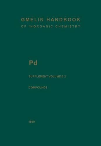 Gmelin Handbook of Inorganic and Organometallic Chemistry - 8th Edition