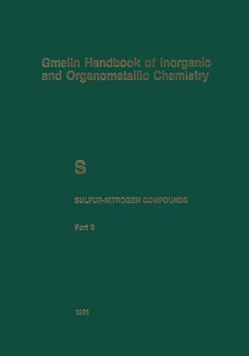 S Sulfur-Nitrogen Compounds