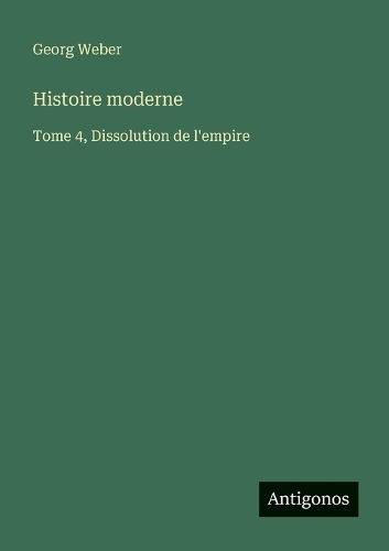 Histoire moderne