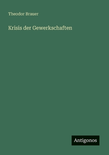 Krisis der Gewerkschaften