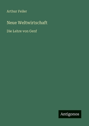 Neue Weltwirtschaft